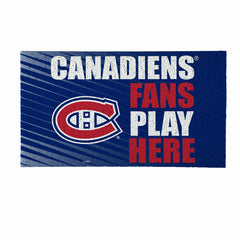 Montreal Canadiens Fan Mat, 28"x16" - NHL