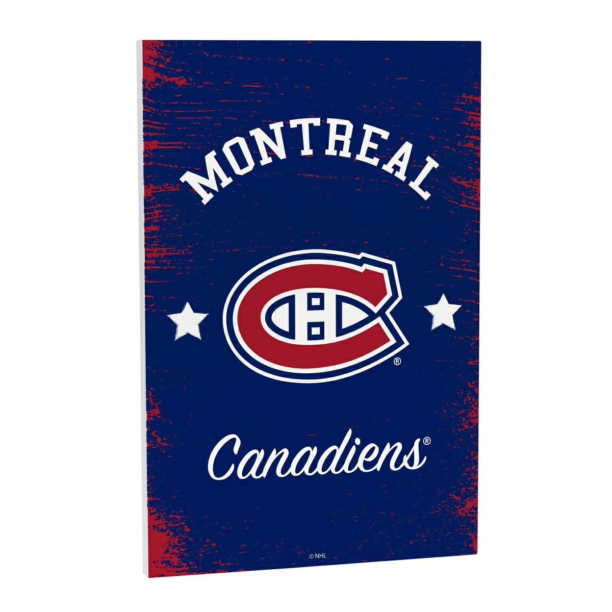 Montreal Canadiens Wood Wall Sign, 16x24 - NHL Home