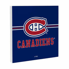 Montreal Canadiens Wood Wall Sign, 12x12 - NHL Home