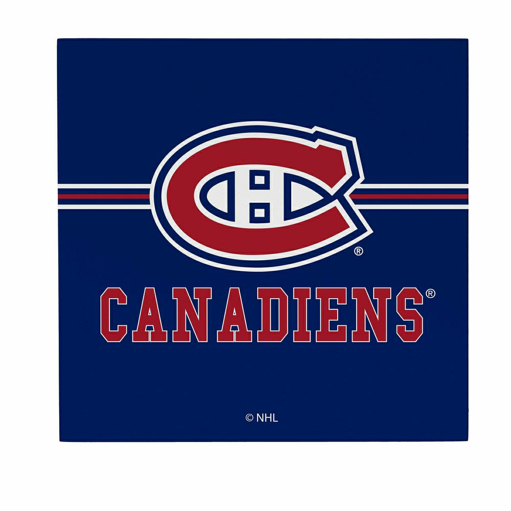 Montreal Canadiens Wood Wall Sign, 12x12 - NHL Home