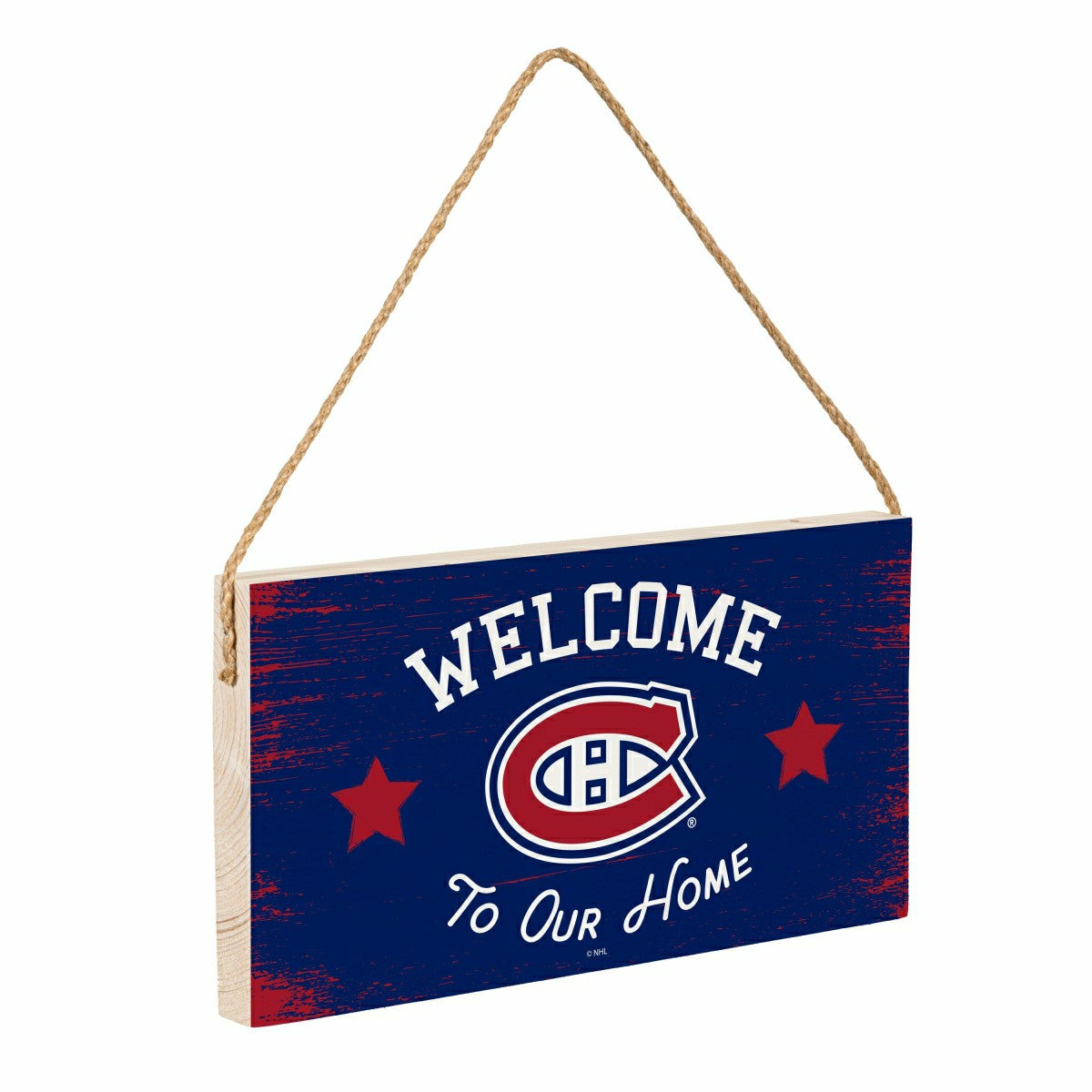 Montreal Canadiens Wood Wall Sign, 6x11 - NHL Home