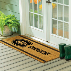 Montreal Canadiens Extra Large One Color Coir Mat, 60"x24" - NHL