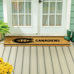 Montreal Canadiens Extra Large One Color Coir Mat, 60"x24" - NHL