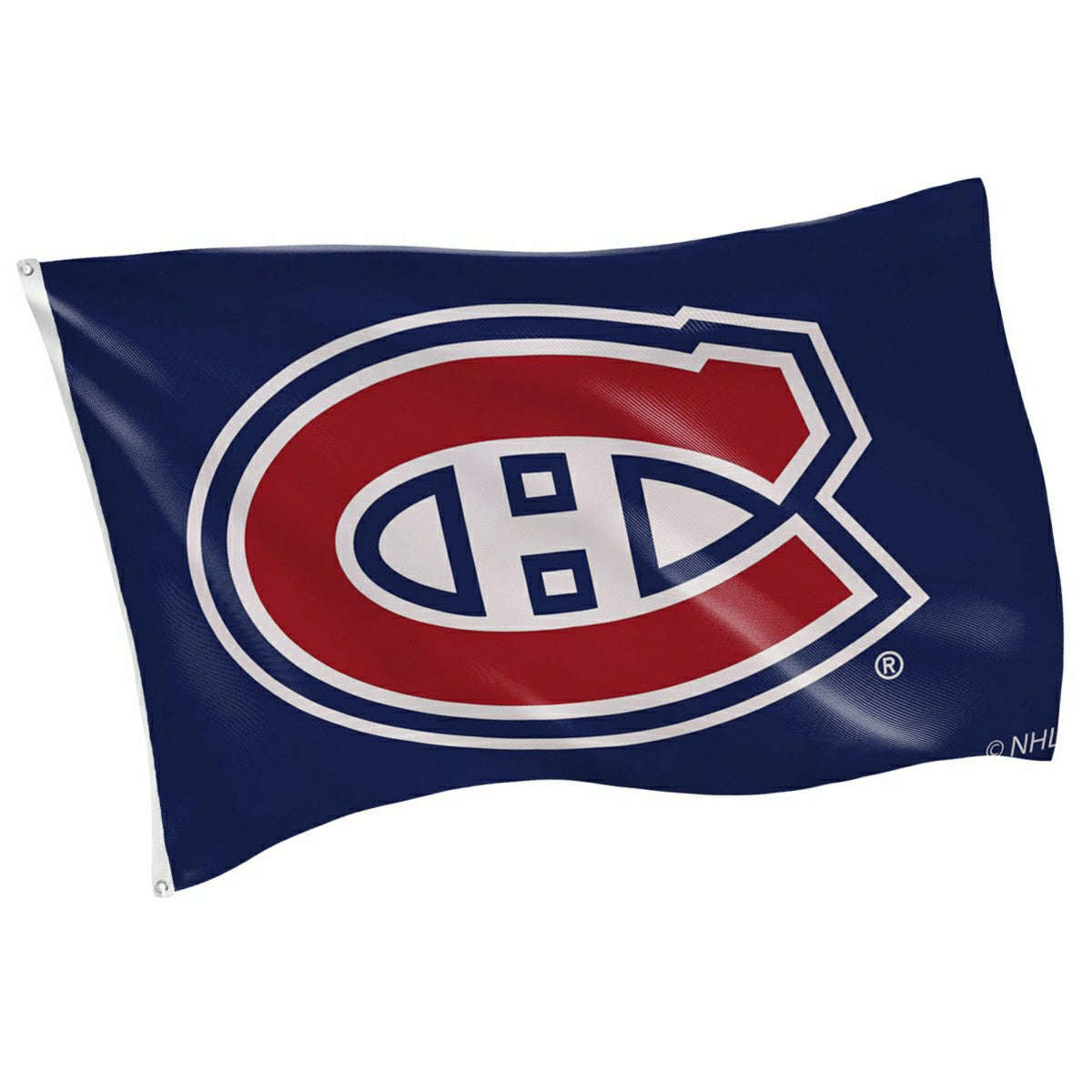 Montreal Canadiens Single Sided Flag with 2 Grommets, 3'x5' - NHL Home