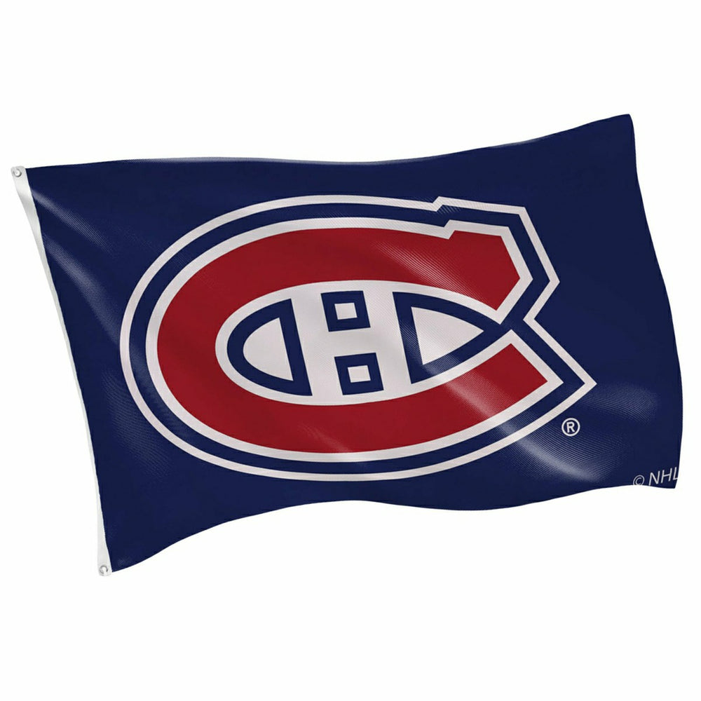 Montreal Canadiens Single Sided Flag with 2 Grommets, 3'x5' - NHL Home