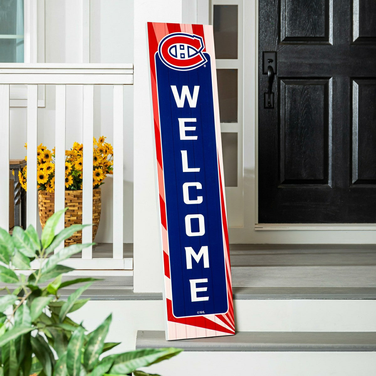 Montreal Canadiens Summer Seasonal Single Sided Large Leaner, 46" - NHL Home