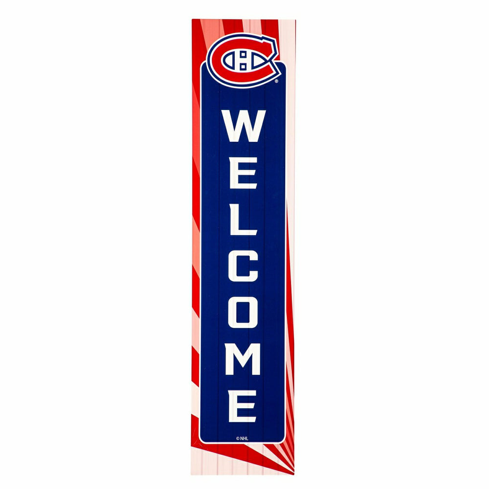 Montreal Canadiens Summer Seasonal Single Sided Large Leaner, 46" - NHL Home