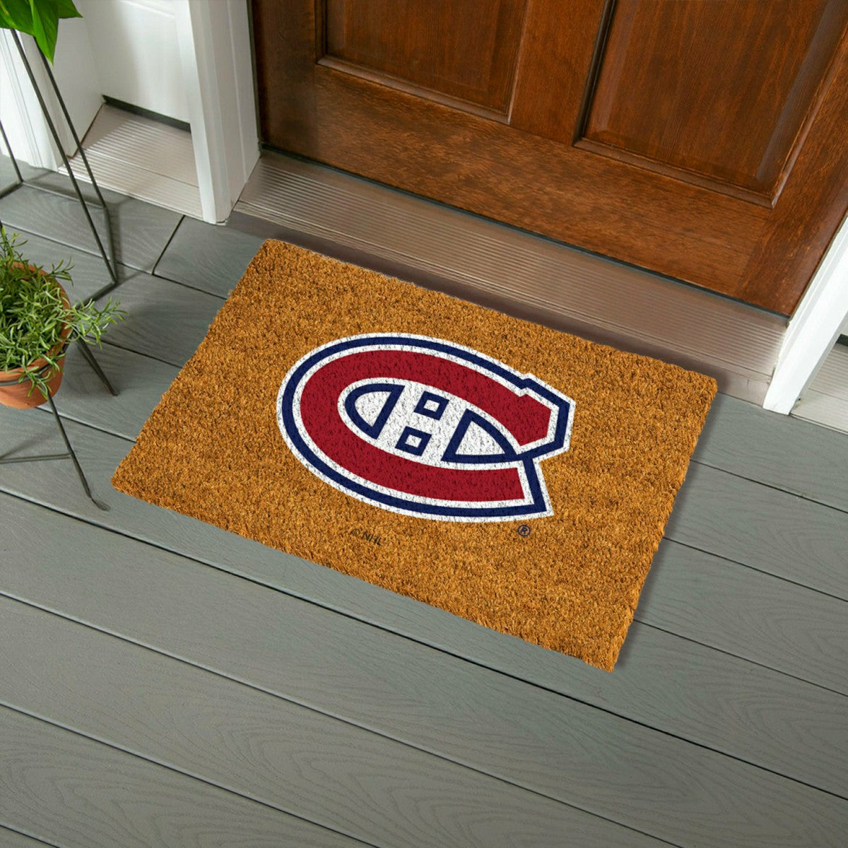 Coir Mat, 16"x28", Montreal Canadiens - NHL