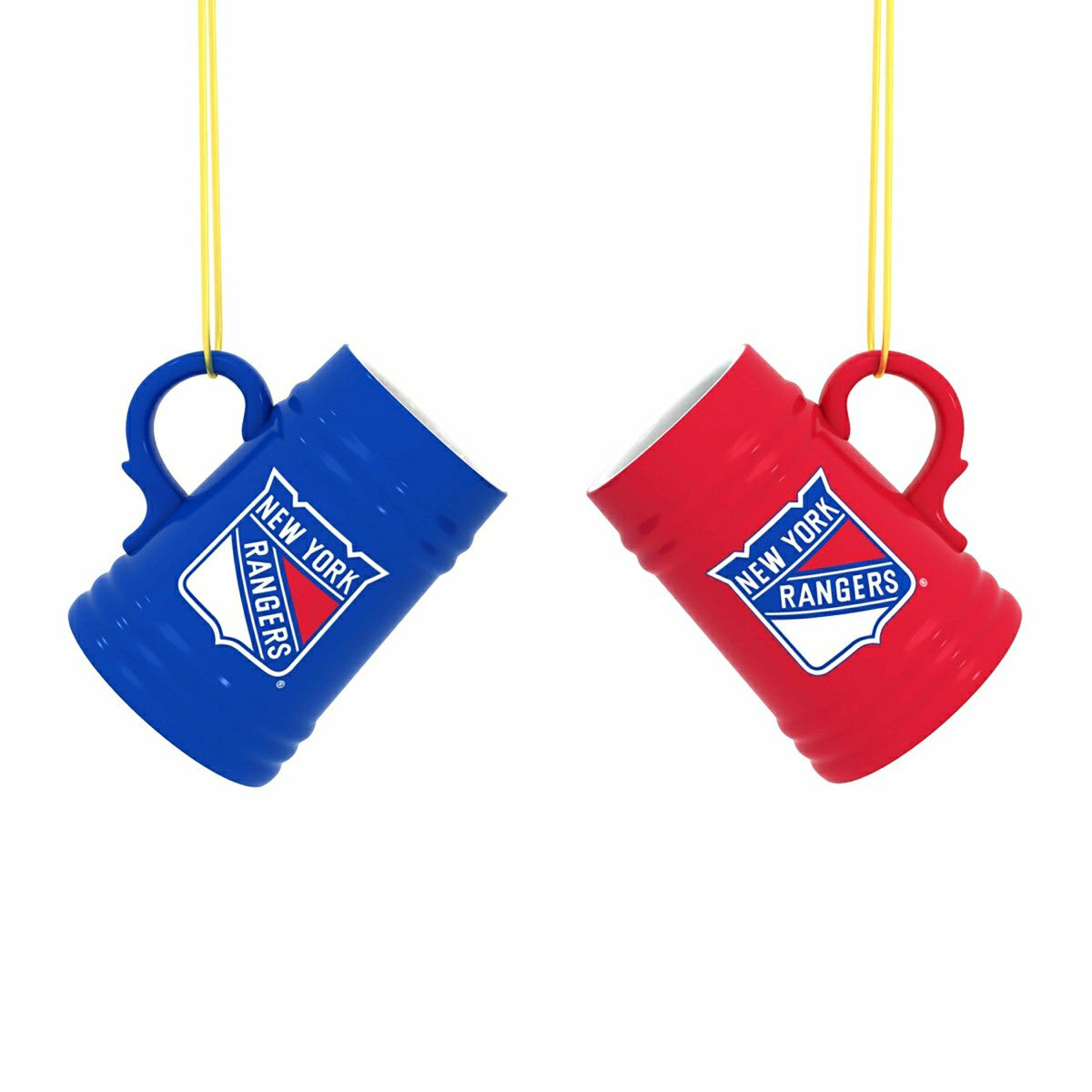 New York Rangers Ceramic Mini Stein, 3oz, set of 2 - NHL Home