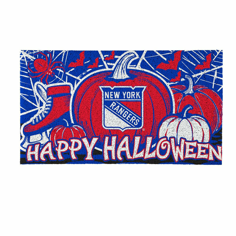 New York Rangers Halloween PVC Mat, 28"x16" - NHL