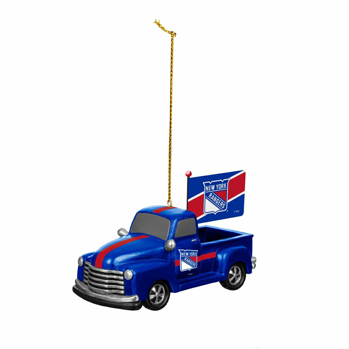 New York Rangers Rally Truck Ornament, Set of 2 - NHL Home