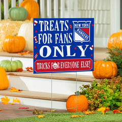 New York Rangers Yard Sign, Halloween Treats for Fans - NHL Home