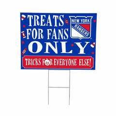 New York Rangers Yard Sign, Halloween Treats for Fans - NHL Home