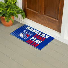 New York Rangers Fan Mat, 28"x16" - NHL