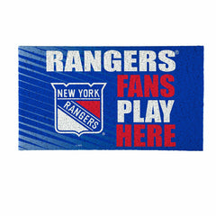 New York Rangers Fan Mat, 28"x16" - NHL
