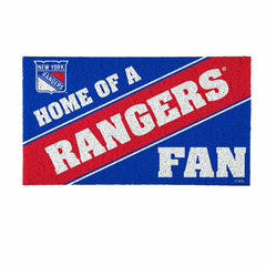 New York Rangers, PVC Mat COLOR, Home of a Fan - NHL