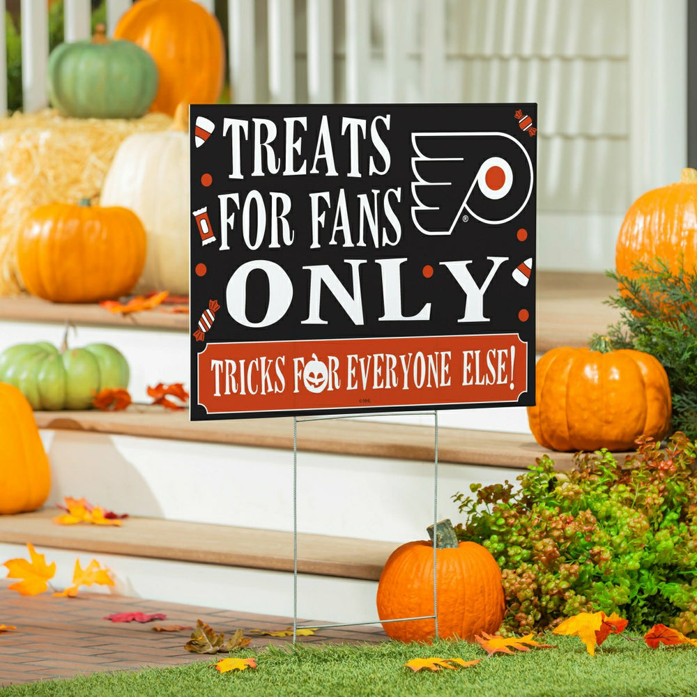 Philadelphia Flyers Yard Sign, Halloween Treats for Fans - NHL Home