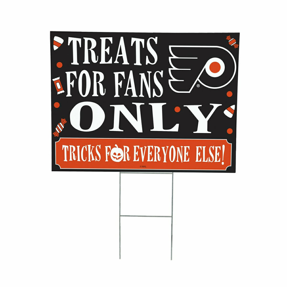 Philadelphia Flyers Yard Sign, Halloween Treats for Fans - NHL Home