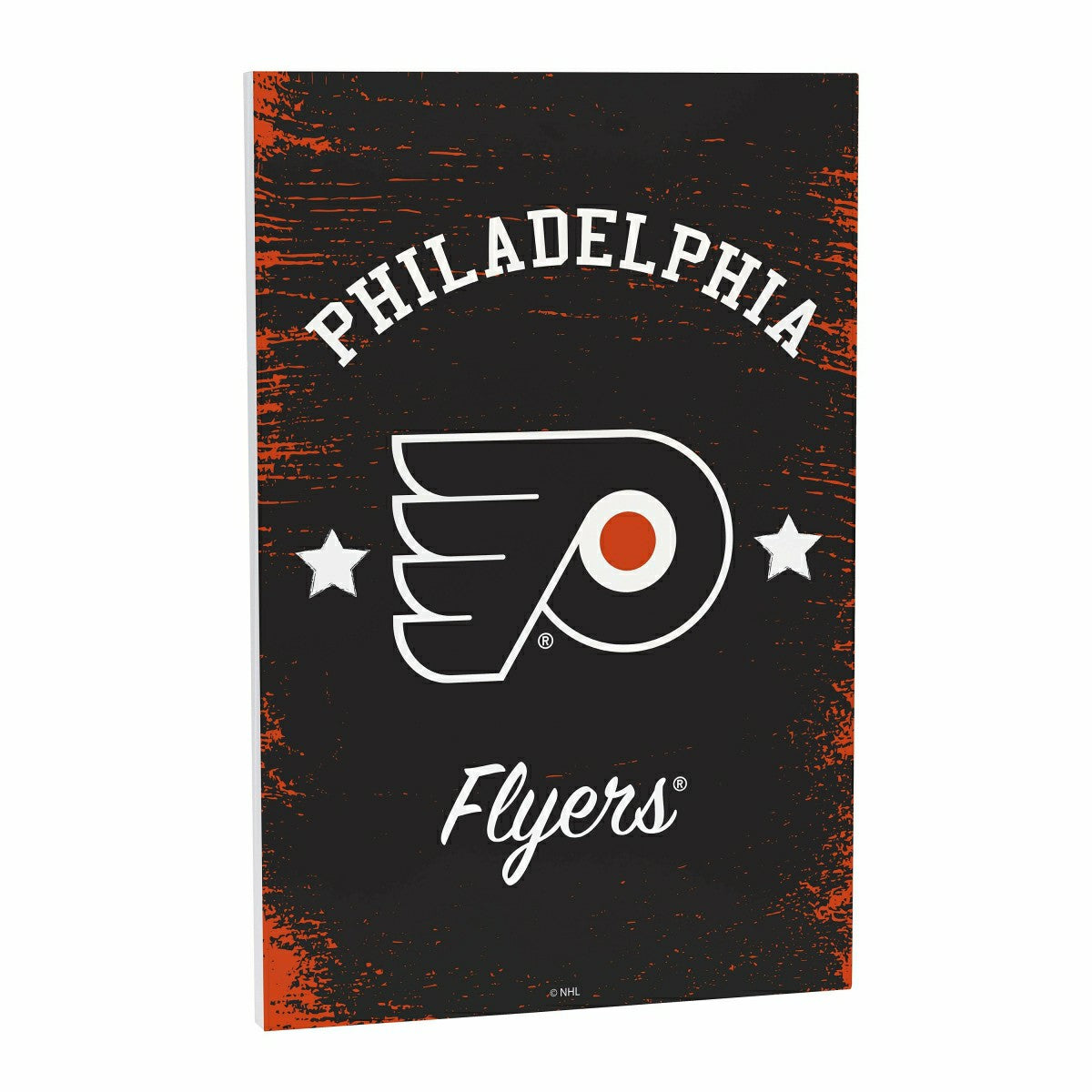 Philadelphia Flyers Wood Wall Sign, 16x24 - NHL Home