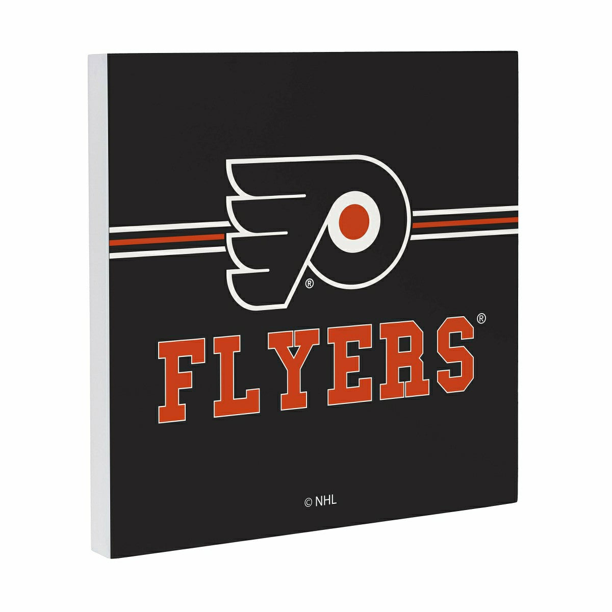 Philadelphia Flyers Wood Wall Sign, 12x12 - NHL Home