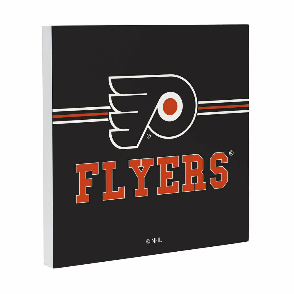 Philadelphia Flyers Wood Wall Sign, 12x12 - NHL Home