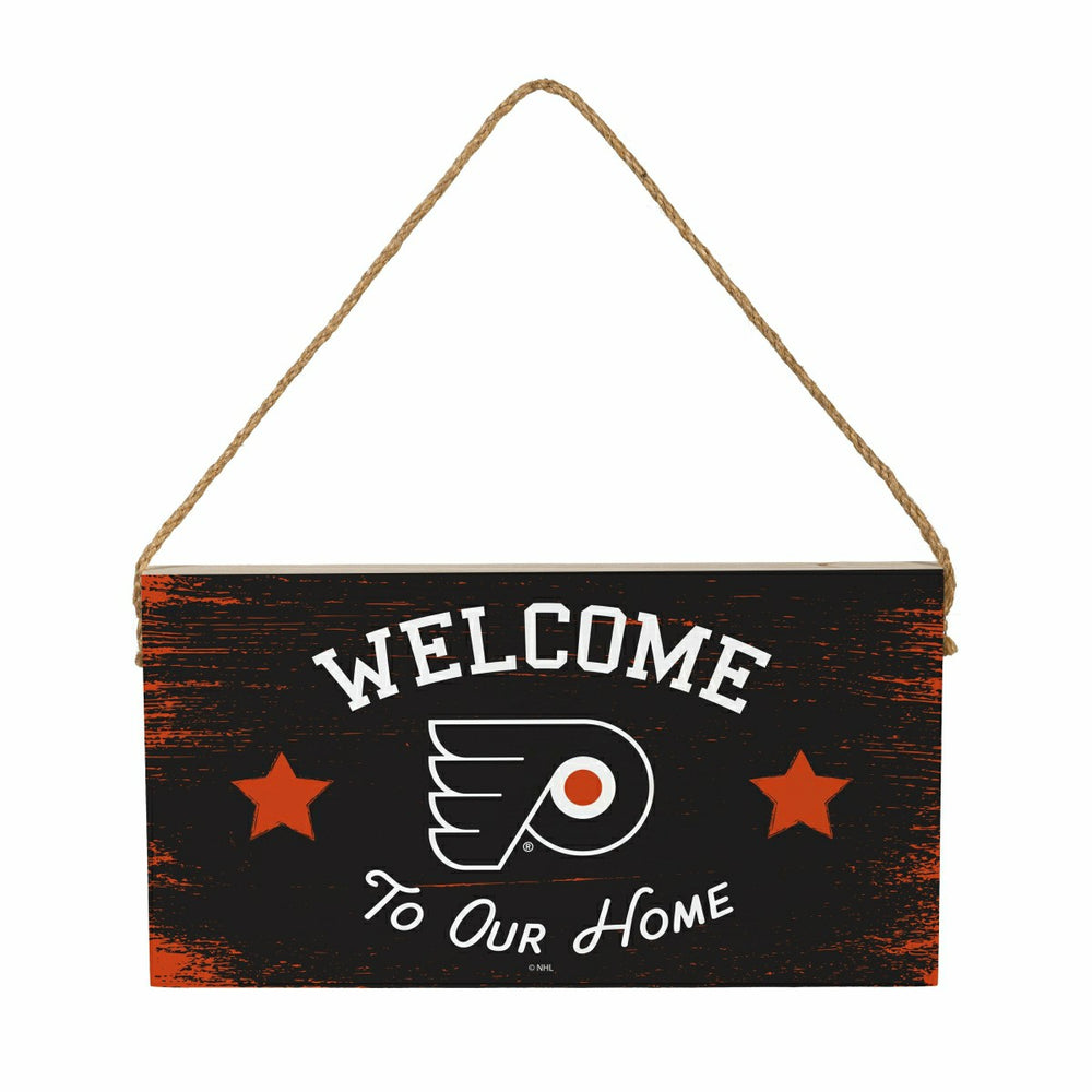 Philadelphia Flyers Wood Wall Sign, 6x11 - NHL Home