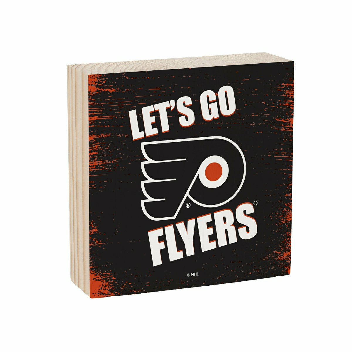 Philadelphia Flyers Plock, Down Home Fans, 6x6 - NHL Home