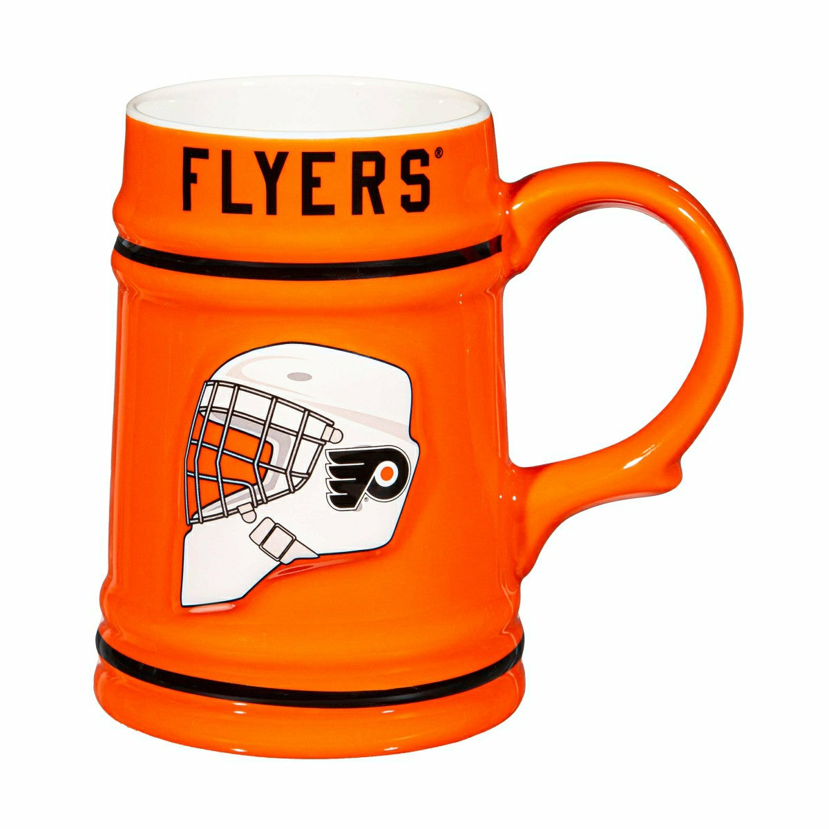 Philadelphia Flyers Ceramic Stein Cup, 24oz - NHL Home