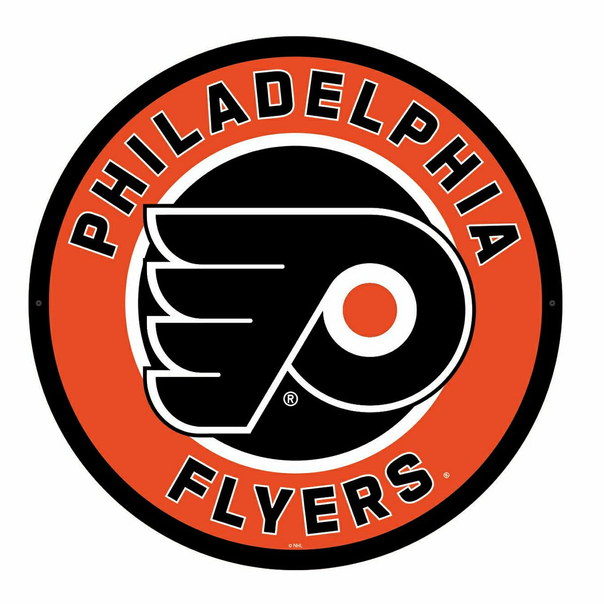LED Wall Decor, Round, Philadelphia Flyers - NHL Home