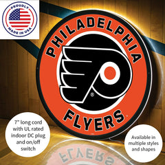 LED Wall Decor, Round, Philadelphia Flyers - NHL Home
