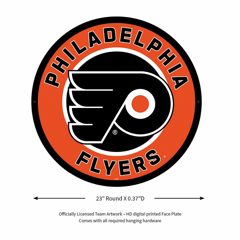 LED Wall Decor, Round, Philadelphia Flyers - NHL Home