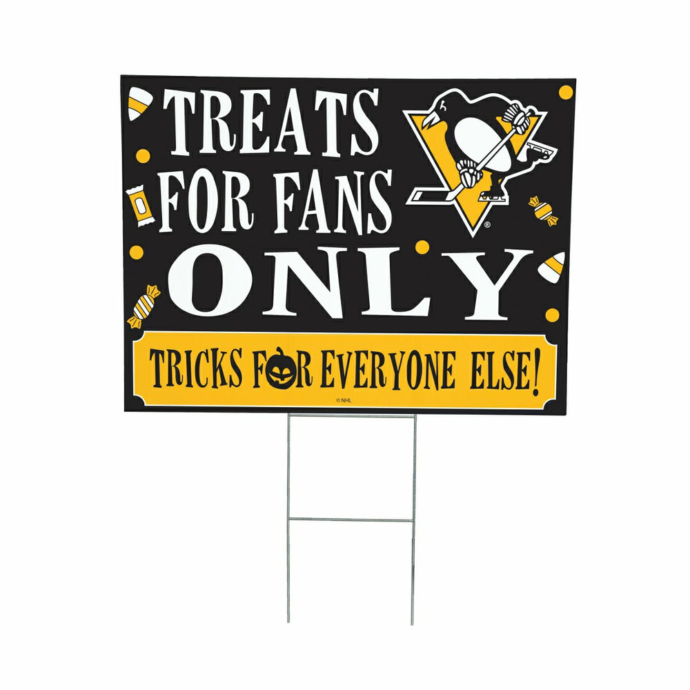 Pittsburgh Penguins Yard Sign, Halloween Treats for Fans - NHL Home