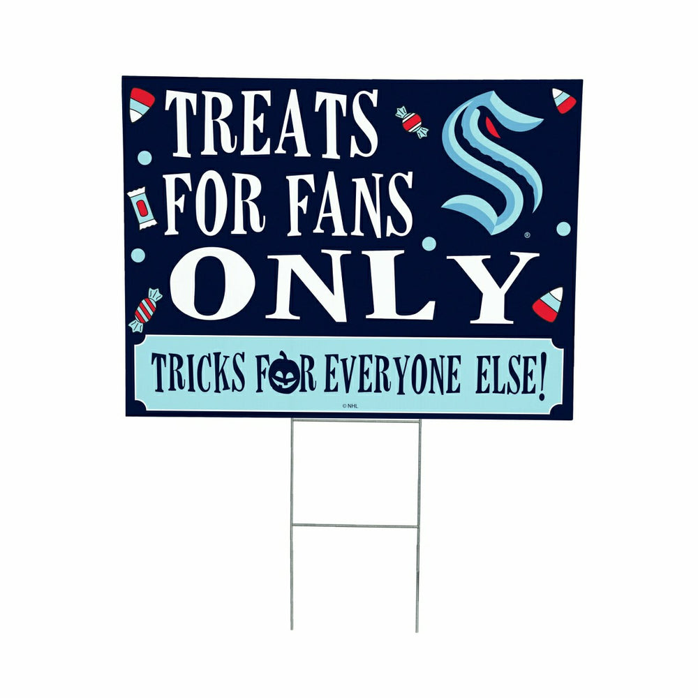 Seattle Kraken Yard Sign, Halloween Treats for Fans - NHL Home