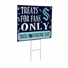 Seattle Kraken Yard Sign, Halloween Treats for Fans - NHL Home