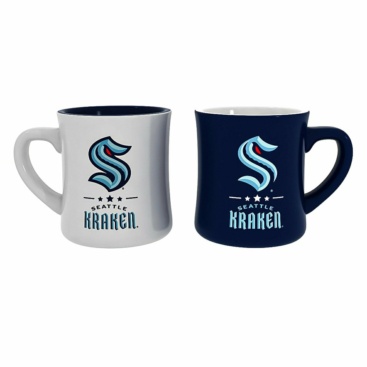 Seattle Kraken 10oz Ceramic Cup Set, 2pc - NHL Home