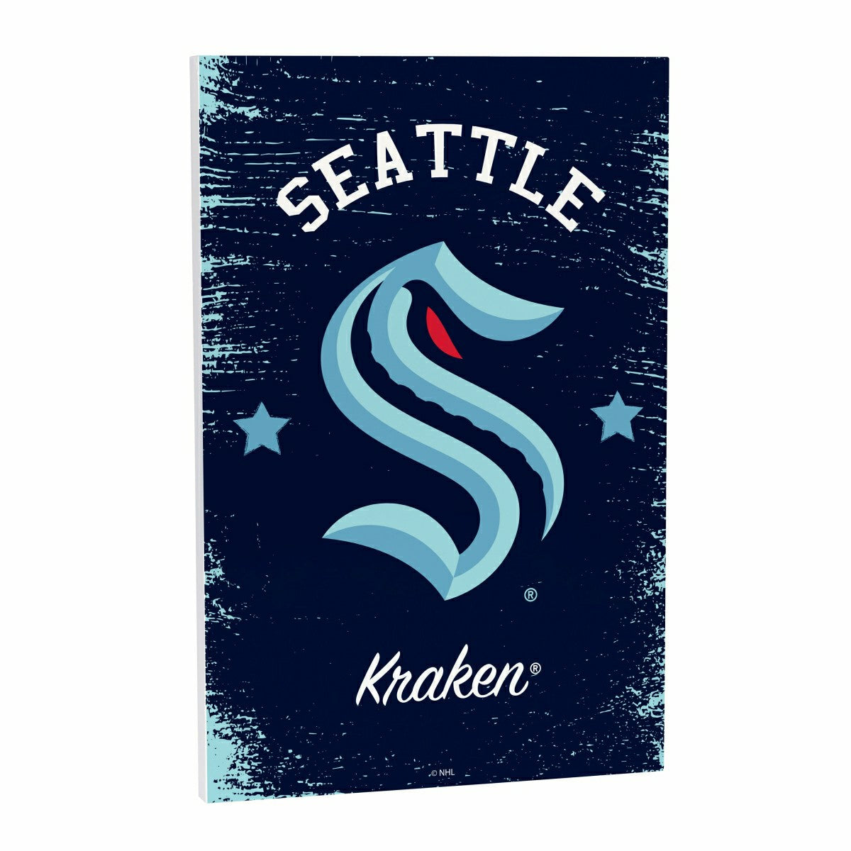 Seattle Kraken Wood Wall Sign, 16x24 - NHL Home