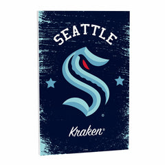 Seattle Kraken Wood Wall Sign, 16x24 - NHL Home