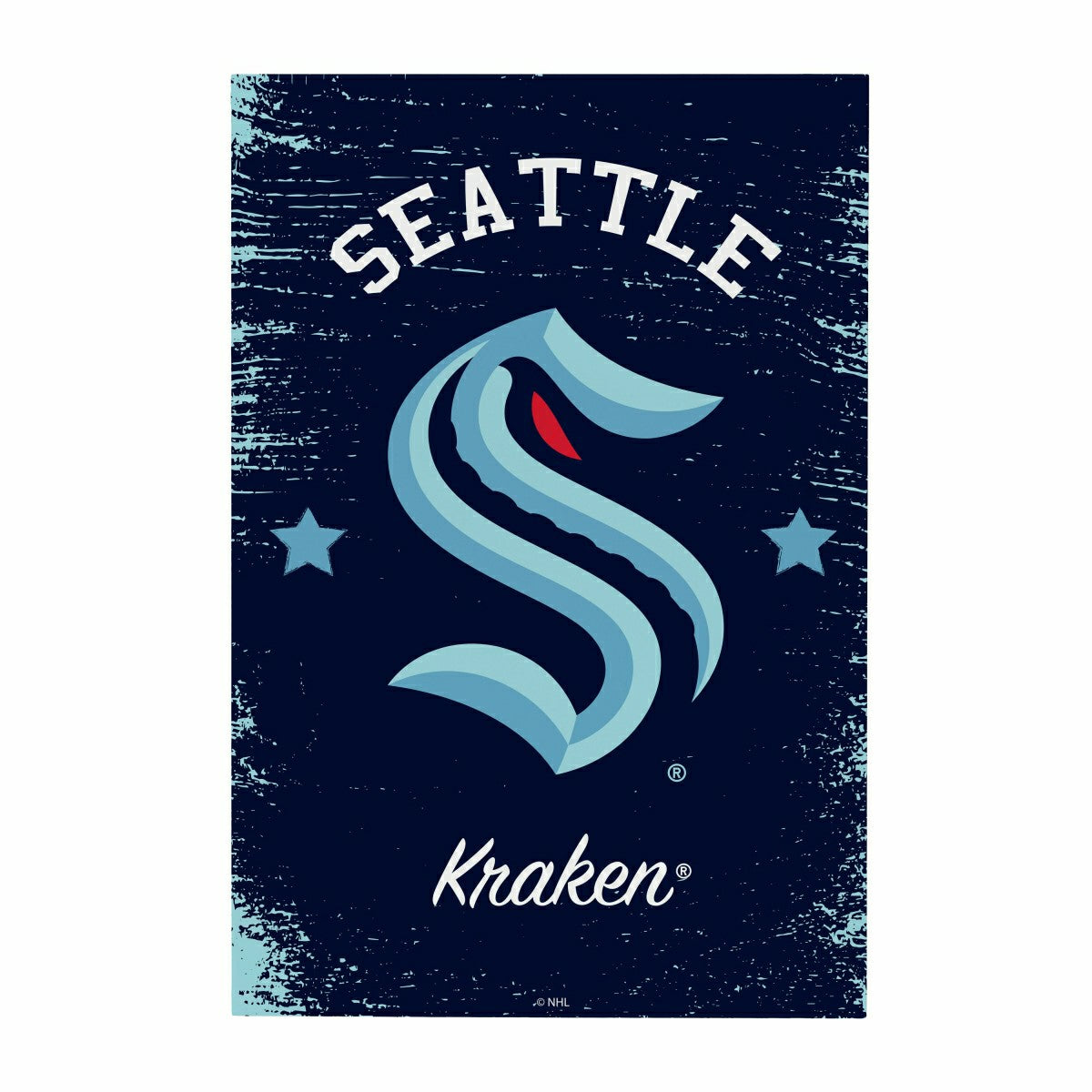 Seattle Kraken Wood Wall Sign, 16x24 - NHL Home