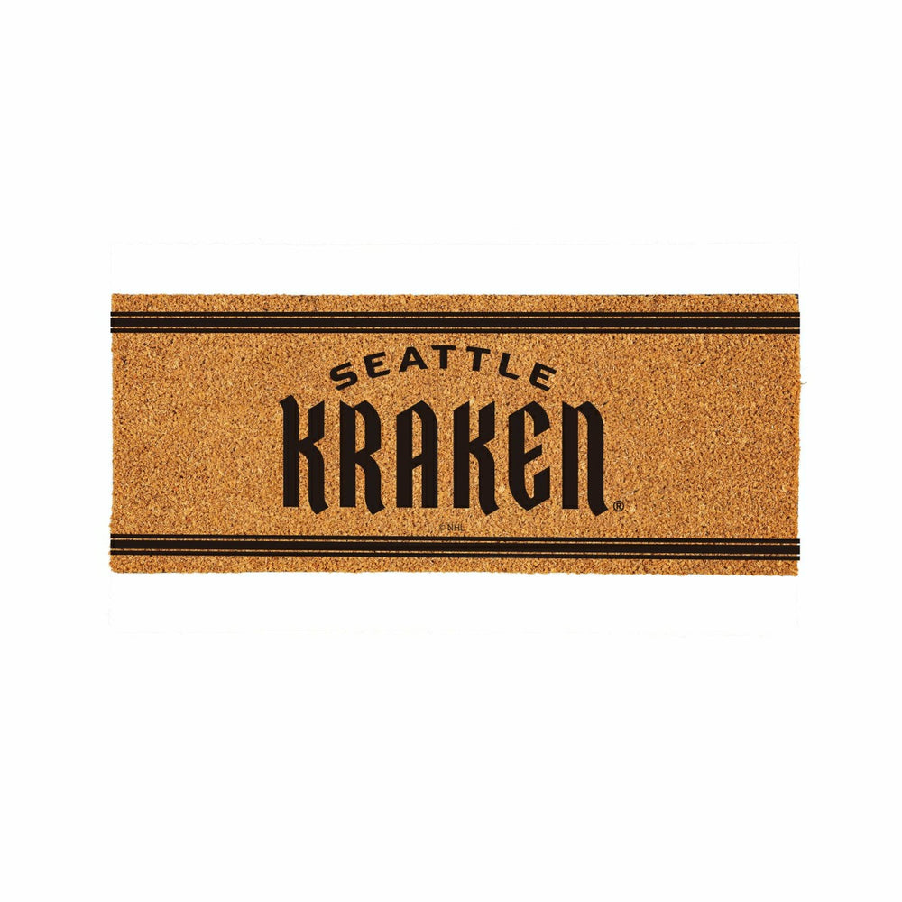 Seattle Kraken Extra Large One Color Coir Mat, 60"x24" - NHL
