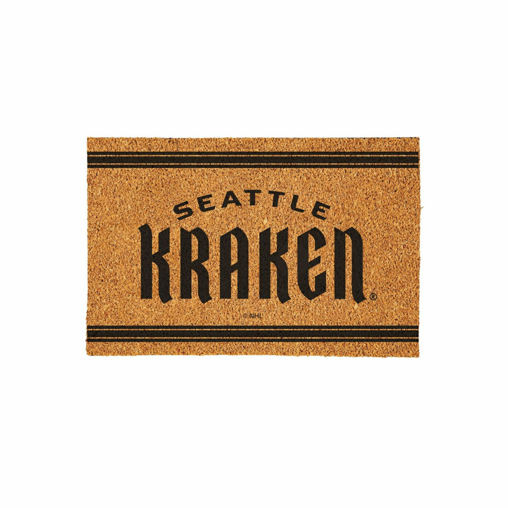 Seattle Kraken Large One Color Coir Mat, 36"x24" - NHL