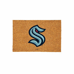 Seattle Kraken Large Full Color Coir Mat, 36"x24" - NHL