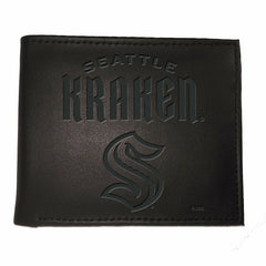 Seattle Kraken, Bi-Fold Wallet, Black - NHL Home