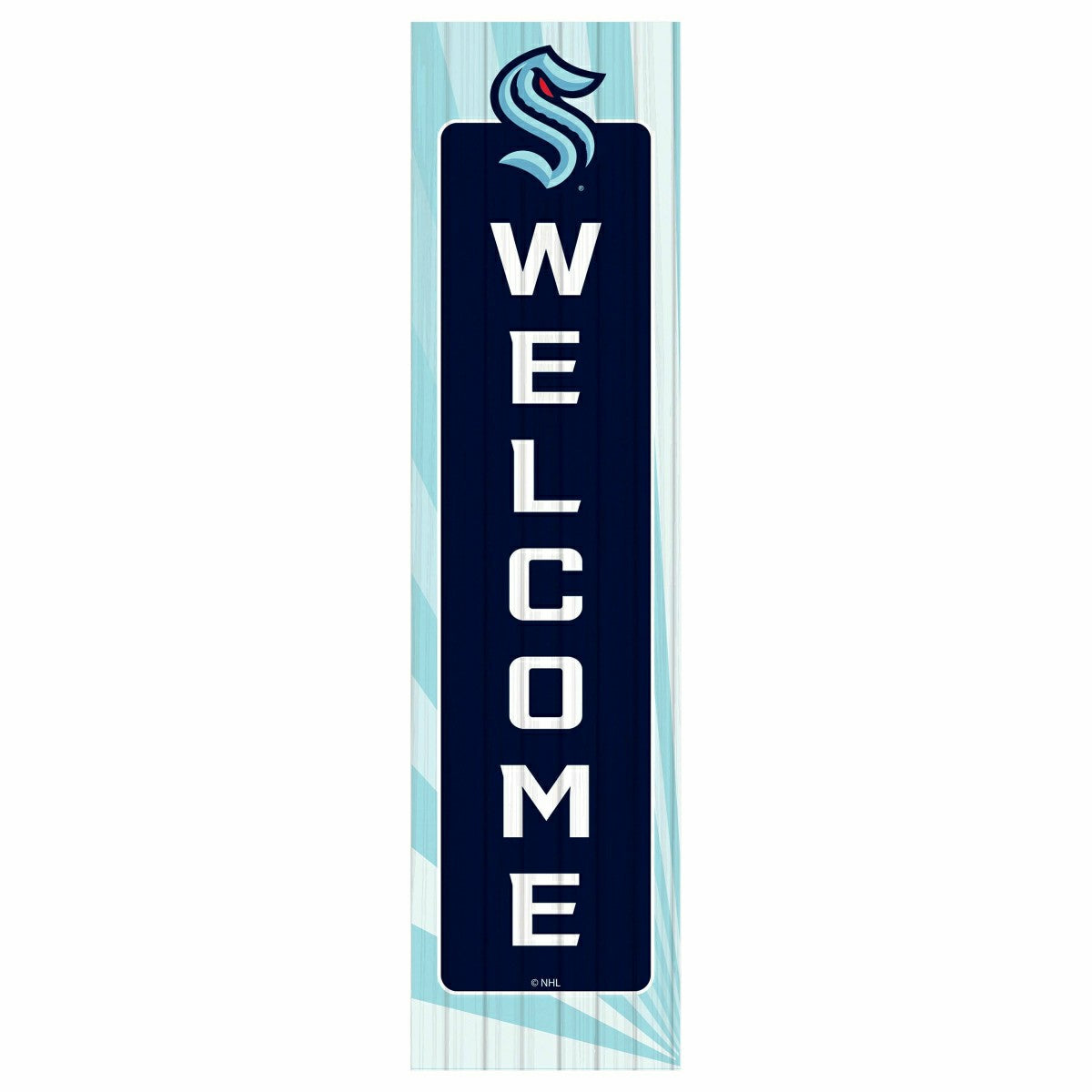 Seattle Kraken Summer Seasonal Single Sided Large Leaner, 46" - NHL Home