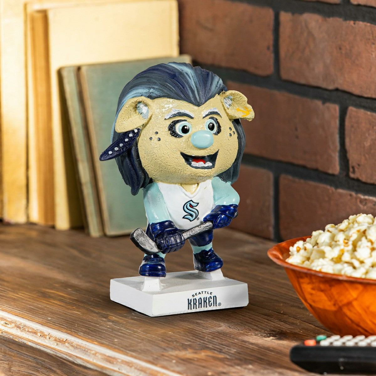 Lil Big Head Statue, Mascot, Seattle Kraken - NHL Home
