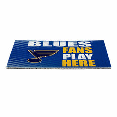 St Louis Blues Fan Mat, 28"x16" - NHL