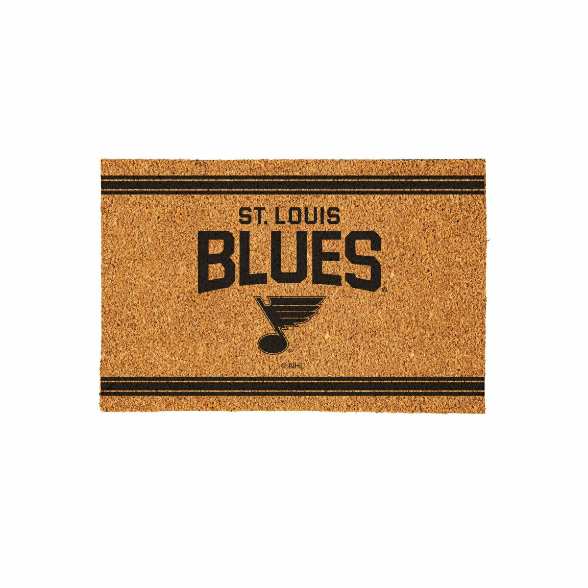 St Louis Blues Large One Color Coir Mat, 36"x24" - NHL
