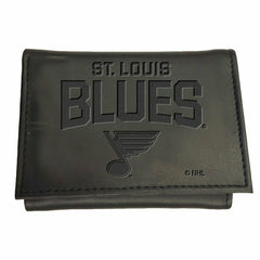 St Louis Blues, Tri-Fold Wallet, Black - NHL Home