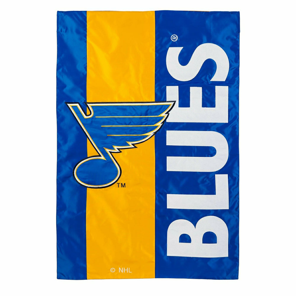 St Louis Blues Embellished Garden Flag - NHL