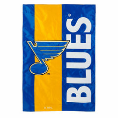 St Louis Blues Embellished Garden Flag - NHL