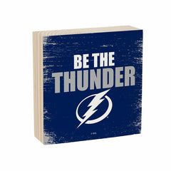 Tampa Bay Lightning Plock, Down Home Fans, 6x6 - NHL Home